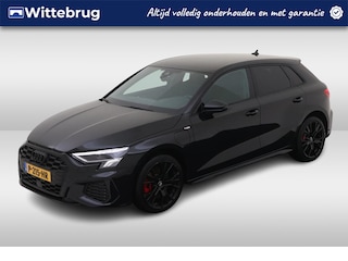 Audi A3 Sportback 45 TFSI e S edition Competition / 245pk / Zwart Optiek / 18 Inch / getint glas / Getint glas