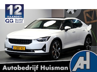 Polestar 2 Long Range Dual Motor Launch Ed. Performance 78kWh PANORAMADAK + GOOGLE NAVI + HARMAN/KARDON + STOEL-&STUURVERWARMING + ADAPT.CRUISE + PILOT ASSIST + BLIS + LANE ASSIST + MATRIX LED + 360 CAMERA + PARKSENSOREN + 20" LM-VELGEN!!