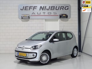 Volkswagen Up 1.0 high up! BlueMotion "Origineel NL!" Navigatie Bluetooth Airco Lichtmetalen-velgen Mistlampen Elektrische-ramen