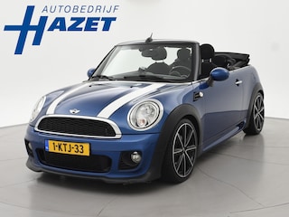 Mini Cooper Cabrio 1.6 122 PK 6-BAK JOHN COOPER WORKS PAKKET + STOELVERWARMING | 18 INCH | NAVIGATIE | CRUISE CONTROL