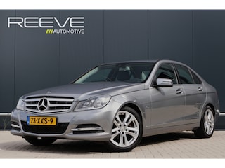 Mercedes-Benz C-klasse 180 Avantgarde Automaat | Facelift | Stoelverwarming | Half Leder | Trekhaak | Bluetooth