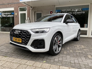 Audi Q5 SQ5 Nieuw model Dealer onderh. 3.0 TDI SQ5 quattro S Line nw. pr. €140.000 Pano/Navigatie Full Map/ Autom. airco/./Achteruitr.camera/Vol leder/Adapt. Cruisecontr./21 Inch L.M./Led verl./Park. sens. v+a/Zwenb. Trekhaak/Luchtvering/Keyless/Track&Trace volgsyst.