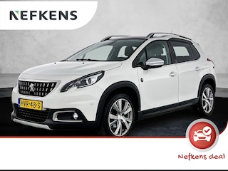 Peugeot 2008 SUV Crossway 110 pk Automaat | Navigatie | Panoramadak | Achteruitrijcamera | Parkeersensoren Voor en Achter | Sportstoelen | LED Dagrijverlichting | Lederen Stuurwiel | Climate Control | Cruise Control | 16" Lichtmetalen Velgen |