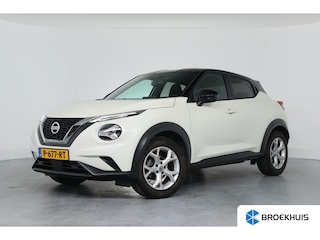Nissan Juke 1.0 DIG-T N-Connecta | Automaat! | Dealer Onderhouden! | Camera | Keyless | Clima | DAB | Cruise Control | LED | Navi By App | Lichtmetalen Velgen