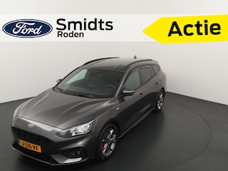 Ford Focus Wagon EcoBoost Hybrid 125 pk ST Line | Trekhaak | Camera | LED | Keyless entry | 100% dealer onderh. |
