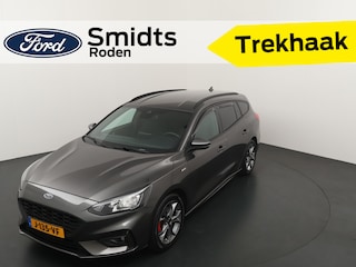 Ford Focus Wagon EcoBoost Hybrid 125 pk ST Line | Trekhaak | Camera | LED | Keyless entry | 100% dealer onderh. |
