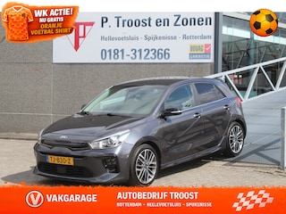 Kia Rio 1.0 TGDI GT-Line Navigatie/Cruise control/Achteruitrijcamera/Apple carplay/Stoelverwarming/Stuurverwarming/Climate control/Keyless/DAB/Lane assist/17'' Lichtmetalen velgen.