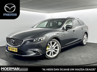 Mazda 6 Sportbreak 2.0 GT Limited / Stationwagon / NL auto / Voll. historie / Leder / Navigatie /