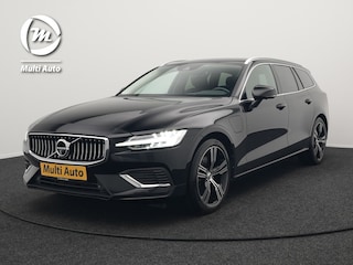 Volvo V60 2.0 T6 AWD Inscription Plug In Hybrid 340pk | PHEV | Trekhaak af Fabriek | 360 Camera | Lederen sportstoelen Memory | Carplay | Keyless | Navigatie | Virtual | DAB |