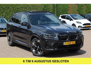 BMW iX3 High Executive 80 kWh / Trekhaak / Panoramadak / 360Camera / Head-up / 20'' / Leder / Harman Kardon / Sfeerverlichting / Dodehoek / DAB / Stuur+Stoelverwarming / ACC