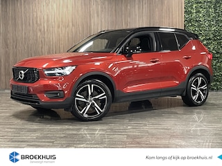 Volvo XC40 T4 Recharge R-Design | Schuifdak | Stoel en Stuurwielverwarming | Parkeercamera | Standkachel met Volvo On Call App | Leder alcantara bekleding met wit stiksel | Zitting verlenging voorstoelen | Cruise Control | 19 Inch | Keyless Drive | Parkeersensoren v