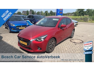 Mazda 2 1.5 116pk Skyactiv-G Skylease GT | Navi & Apple Carplay/Android Auto | Trekhaak | Leer/stof | Climate Control | Stoelverwarming | LED | Keyless