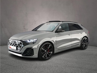Audi Q8 60 TFSI e Pro Line S Comp. | B&O Adv. | Head up | Pano | Carbon | Trekhaak | Adv. onderstel | 4-Wiel besturing | HD-Matrix | Nardo | S-Stoelen | Alcantara | 23 inch |