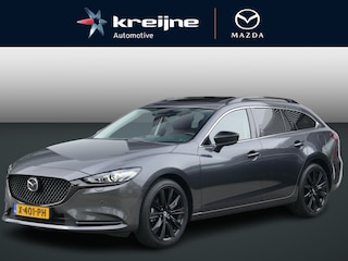 Mazda 6 Sportbreak 2.5 SkyActiv-G 194 Homura | AUTOMAAT | Rood Lederen Bekleding | Sunroof | Afneembare trekhaak| RIJKLAARPRIJS!