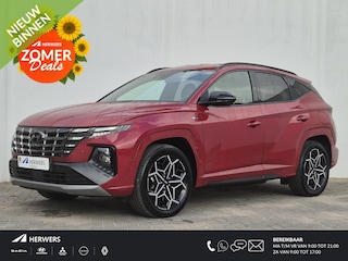 Hyundai Tucson 1.6 T-GDI PHEV N Line 4WD Automaat / Apple Carplay Android Auto / Rondomzicht camera / Elektrische achterklep / Stuur-, Stoel en achterbankverwarming / Adaptief CC / Trekgewicht 1350 kg / Stoelventilatie /