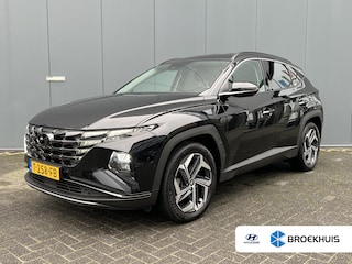 Hyundai Tucson 1.6 T-GDI HEV 230pk Premium Automaat | Leder | Climate | Keyless | Trekhaak | Navigatie | Elek. Klep | Full - Led | 360 Camera | KRELL Audio | Elek. Stoelen | 19" Lichtmetaal | Winterpakket | Stoelventilatie | Dodehoekdetectie | Adapt. Cruisecontrol
