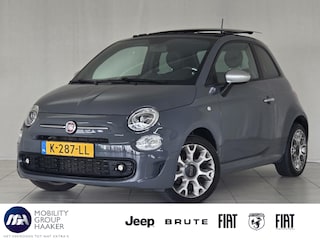Fiat 500 1.0 Hybrid Rockstar | Apple-Android | Schuif-Kanteldak | Parkeersensoren | Climate Control