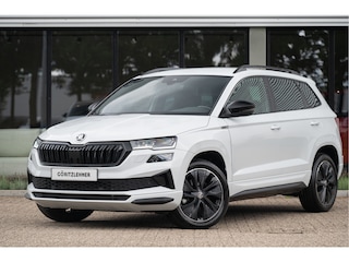 Skoda Karoq 1.5 TSI ACT Sportline Business | Adapt. Cruise | Elek. Trekhaak | DCC | Virtual | Navi | Apple CarPlay