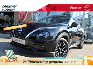 Nissan Juke 1.6 Hybrid N-Connecta Nu in prijs verlaagd + € 750,-- inruilpremie| Navigatie | Cold pack | Parkeersensoren voor en achter | Automaat | E-pedal | cruise controle | Climate controle | Apple carplay & Android auto | Lichtmetalen wielen | Mistlampen voor |