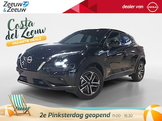 Nissan Juke 1.6 Hybrid N-Connecta 143PK AUTOMAAT Nu in prijs verlaagd + € 750,-- inruilpremie | Achteruitrijcamera | Parkeersensoren | Stuur/Stoel/Voorruitverwarming | Navigatie | Apple Carplay/Android auto | Cruise control | E-Pedal | Draadloze telefoonoplader | Elektrische regen/licht sensor | Bluetooth | Elektrische zijspiegels + ramen |