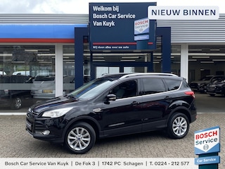 Ford Kuga 1.5 Titanium 4WD / Automaat / NL-Auto / Dealer-Onderhouden / Vol-Leder / Stoelverwarming / Cruise-Control / Climate-Control / Trekhaak / Elektr.-Stoelen / Elektr.-Achterklep / DAB Radio-Bluetooth / Navi / keyless / PDC V+A met Camera / 17'' LMV / All-Season / ENZ.