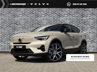 Volvo EC40 Single Motor Extended Range Plus | Google | Longe Range | Pano Dak | Keyless | Harman Kardon Audio | Elektrische Achterklep | Camera | Stoel-/Stuurverwarming | Adaptieve Cruise | Getint Glas | Luxe Bekleding | Zitverlenging | 21" Polestar LM