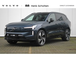 Volvo EX90 Twin Motor Performance Ultra 7p. 111 kWh | Luchtvering | Adaptieve Cruise Control met Pilot Assist | Premium audio by Bowers & Wilkins | Elektrische voorstoelen + stuurwiel met geheugenfunctie | Verwarmbare voorstoelen + stuurwiel + achterbank | Panoramisch dak | Voorstoelen met massagefunctie | 360 Parkeercamera | Alarmklasse III | 4-Zone Climate Control | Head-Up Display | 22'' Lichtmetalen wielen |