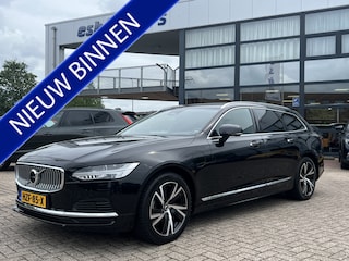 Volvo V90 2.0 T6 Recharge AWD Inscription 340 pk Navi Camera Trekhaak Pilot Assist Blis Elek Stoelen Leder Stoelverwarming 18 Inch Keyless DAB Eigenaar Plug-in Hybride