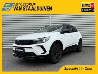Opel Grandland 1.2 Turbo GS Black Pack| Camera| Parkeersensoren| Navigatie| AGR stoelen| 18 inch lichtmetalen velgen| Cruise controle| Dodehoek sensoren