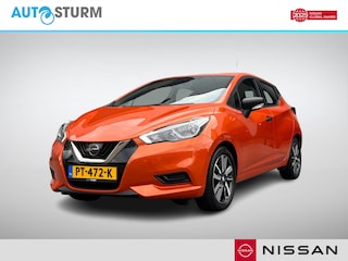 Nissan Micra 1.0L Visia+ | Airconditioning | 16'' Velgen | Park. Sensor | Bluetooth Tel. | Radio-MP3 Speler | Rijklaarprijs!