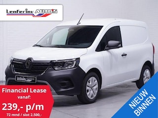 Renault Kangoo 1.5 Blue dCi 95 pk L1 Airco, Camera, BPM Vrij Cruise Control, Houten Laadvloer, PDC achter, 2-Zits