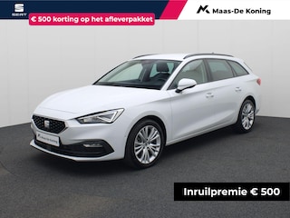 Seat Leon Sportstourer 1.5eTSI/150PK Style DSG · Camera + Parkeersensoren · Keyless · App connect · Garantie tot maart 2029