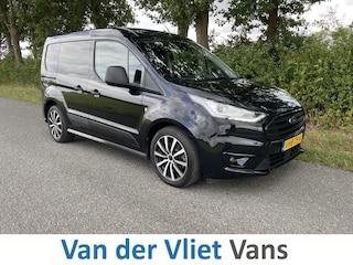 Ford Transit Connect 1.5 E6 120pk Automaat Limited 3-zits BPM Vrij! Lease €296 p/m, Airco Climatronic, Parkeersensoren, Navigatie + Camera, Led koplampen, Trekhaak.