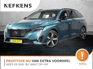 Peugeot 308 SW 1.6 Plug-in Hybrid 180PK GT | AppleCarPlay/AndroidAuto | 18"LMV | Navigatie | Adaptive Cruise Control | Climate Control | 360'Camera | Keyless entry | Privacy Glass | Isofix | Elektrische AchterKlep