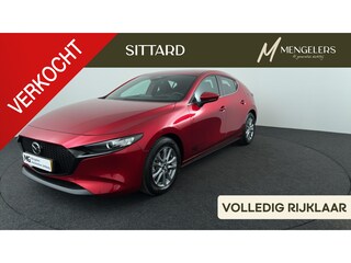Mazda 3 2.5 e-SkyActiv-G M Hybrid 140 Prime-line Automaat | Navigatie | Sensoren achter | Achteruitrijcamera