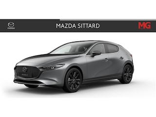 Mazda 3 2.0 e-SkyActiv-X M Hybrid 186 Takumi | Schuif-/Kanteldak | 360 Camera | Elektr. Stoelen | Leder | Bose | HUD