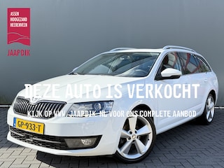Skoda Octavia Combi BWJ 2015 1.6 TDI 111 PK Greentech Style Businessline AUTOMAAT | TREKHAAK | STOELVERW. | NAVI | CLIMA | ADAPTIVE CRUISE | PANORAMADAK | LEDER | KEYLESS | LMV | PDC
