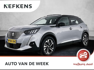 Peugeot 2008 SUV EV GT 50 kWh 136pk | Navigatie | Schuif-/Kanteldak | Achteruitrijcamera | Full Led koplampen | 3D Cockpit | Half Lederen sportstoelen | Parkeersensoren v+a | Keyless | Adaptieve Cruise Control | Apple Carplay / Android Auto | DAB+ radio | Donker getint glas | 17" lichtmetalen velgen |