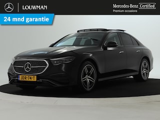 Mercedes-Benz E-klasse 300 e 4MATIC AMG Plug-In Hybride AMG Line | Night Pakket | Panorama Schuif-Kanteldak | Burmester® | Trekhaak | Rijassistentiepakket plus | Keyless-Go Inclusief 24 maanden MB Certified garantie voor Europa.
