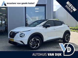 Nissan Juke 1.6 Hybrid Business Design | Navi/Clima/Cruise/Camera/Voorruit+Stuur+Stoelverwarming/Apple CarPlay-Android Auto