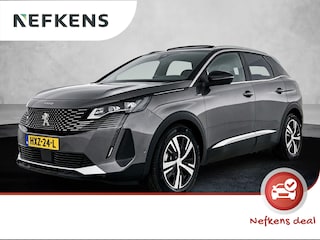 Peugeot 3008 SUV GT 1.6 Plug-in HYbrid 225pk Automaat | Zeer lage kilometerstand! | Navigatie | Schuif-/kanteldak | Achteruitrijcamera | Climate Control | Adaptieve Cruise Control | Full Led koplampen | Keyless | Parkeersensoren v+a | Dodehoeksensor | Apple Carplay / Android Auto | DAB+ radio | Donker getint glas | 18" lichtmetalen velgen |