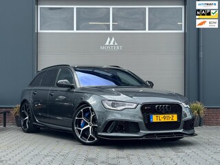Audi A6 Avant 4.0 TFSI RS6 quattro Pro Line Plus|2014|Keramisch|Miltek|Comfortstoel.|Stuurverw.|Bose|Head-up|21" LMV