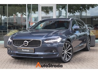 Volvo V90 B4 Business Pro 197pk Aut | Camera | Trekhaak | Leder | Keyless | Navi | LED | Adaptive | Stoelverwarming