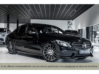 Mercedes-Benz C-klasse 400 4-M AMG Night|Panorama|19"|Burmester|360|Distronic