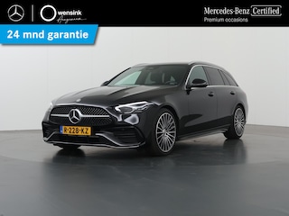 Mercedes-Benz C-klasse Estate 180 AMG Line | Distronic | Zwarte hemel | Stoelverwarming | Apple carplay/Android auto | Achterruitrijcamera | Stoelverwarming voor | Sfeerverlichting |