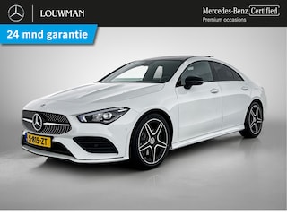 Mercedes-Benz CLA 200 AMG-Line | Night pakket | Panorama schuif/kanteldak | Sfeerverlichting | parkeerpakket + camera achter | Spiegelpakket | Stoelverwarming | KEYLESS GO-comfortpakket Inclusief 24 maanden MB Certified garantie voor Europa.