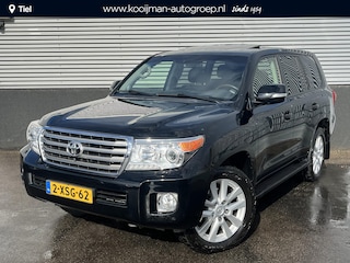 Toyota Land Cruiser V8 4.5 D-4D Executive 7p. 272PK Navigatie, Schuif/kanteldak, Lederen interieur, Cruise Control, Climate control, LM velgen Trekhaak ( trekgewicht 3.500 kg)