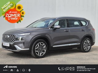 Hyundai Santa Fe 1.6 T-GDI PHEV Plug-in Premium Automaat / Apple Carplay Android Auto / Adaptief CC / Achteruitrijcamera / Stuur- Stoel en Achterbankverwarming / Elektrische achterklep / Trekgewicht 1350 / Climate control / kg /