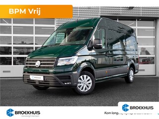Volkswagen Crafter Exclusive 177 pk | Ontario Green | Navi | Led | Adaptive Cruise | Camera |