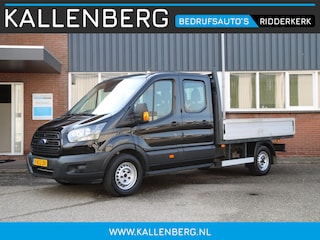Ford Transit 350 2.0 TDCI L3H1 DC 6 pers / Pick UP / Open laadbak / Voorruit verwarming
